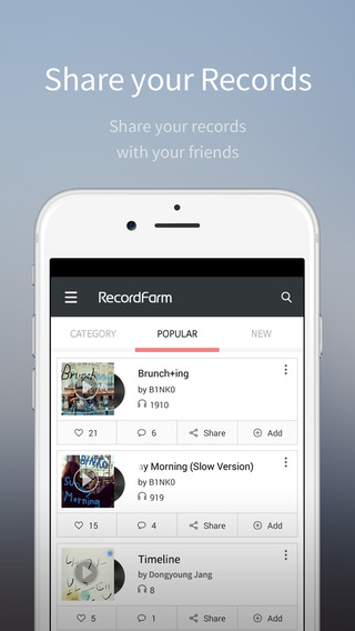 【免費音樂App】RecordFarm-APP點子