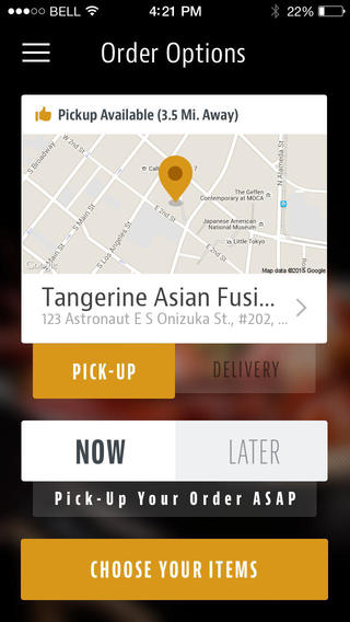 【免費生活App】Tangerine Asian Fusion Cuisine-APP點子