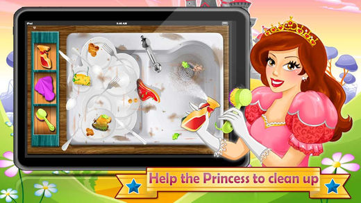 【免費遊戲App】Princess Kitchen Wash - Kids royal rescue games-APP點子