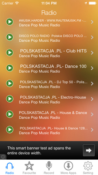 Dance Pop Music Radio