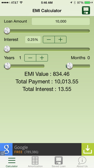 Loan-EMI Calculator