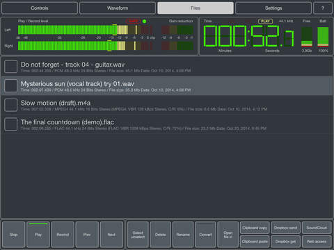 Master Record - Tape simulation recorder & effects screenshot 3