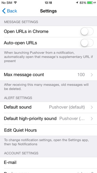 【免費工具App】Pushover Notifications-APP點子