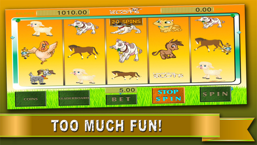 【免費遊戲App】Aaaah! Laughing Cow Farm Slot-s Casino Fun Jackpot-joy Machine-APP點子