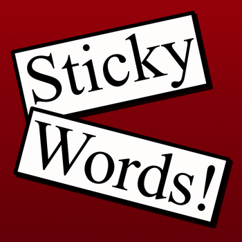 StickyWords LOGO-APP點子