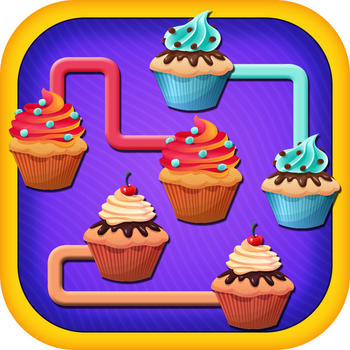 Aah!! Yummy Crazy Cupcake Cookie Match 3 Puzzle Free LOGO-APP點子