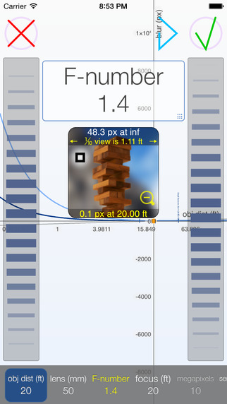 免費下載攝影APP|Hyperfocal - depth of field calculator with blur simulation and circle of confusion estimation app開箱文|APP開箱王