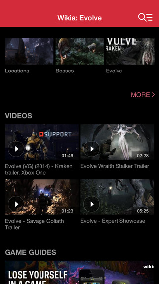 【免費書籍App】Wikia: Evolve Fan App-APP點子