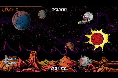 Eye Planet: Free Mutant Arcade Shooter screenshot 3