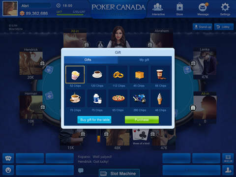 Poker Canada HD screenshot 3