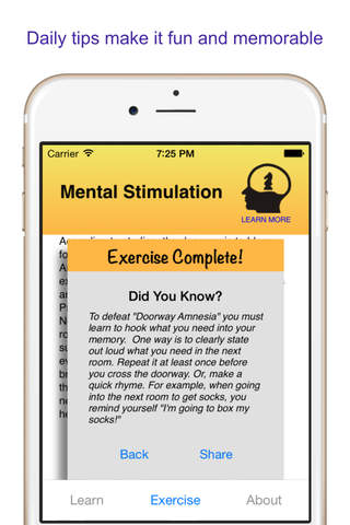 BrainStar Comprehensive - Brain Fitness Exercises and Tips to Train Your Mind screenshot 3