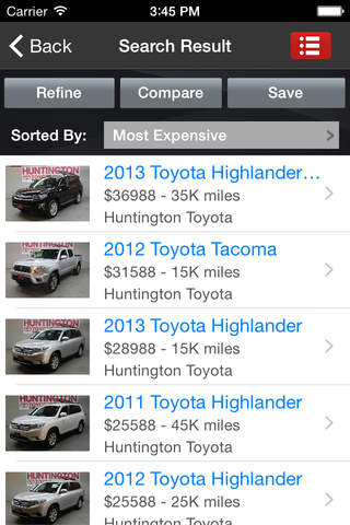Toyota Of Huntington Pro screenshot 4