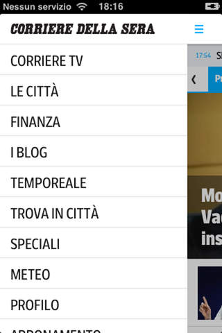 Corriere della Sera - Online screenshot 2