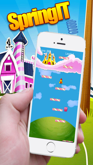 【免費遊戲App】Spring IT - The Bouncy Adventure-APP點子