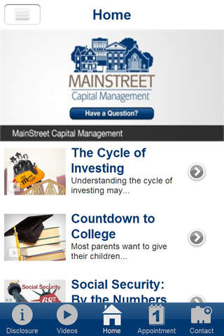 Mainstreet Capital Management screenshot 2