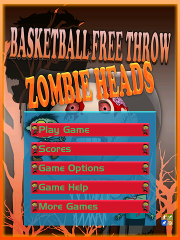 【免費遊戲App】Basketball Free Throw: Cool Zombie Heads Pro-APP點子