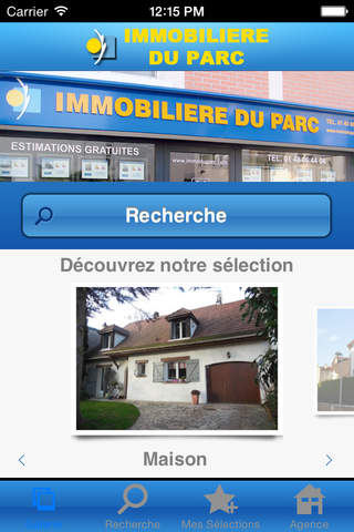 Agence Immobilière du Parc screenshot 2