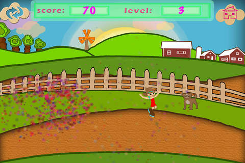 Animals Preschool Learning Experience At The Farm Catch Game screenshot 4