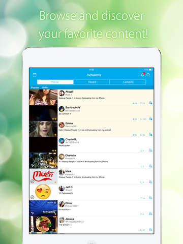 【免費娛樂App】TwitCasting Viewer - Watch Free Live Video and Radio-APP點子