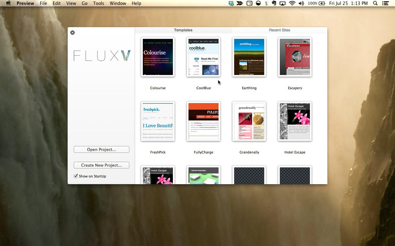 latest version of flux for mac
