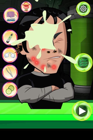 The Ultimate Aliens Facial Salon: Ben 10 Edition- Hair Spa & Face Wash Makeover Game for Kids screenshot 4