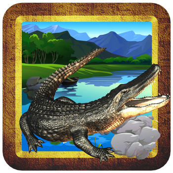 Angry Alligator Attack LOGO-APP點子