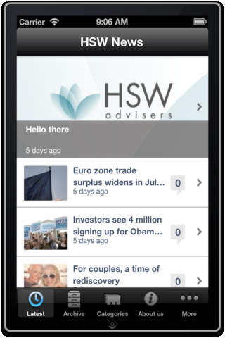 HSW News screenshot 2