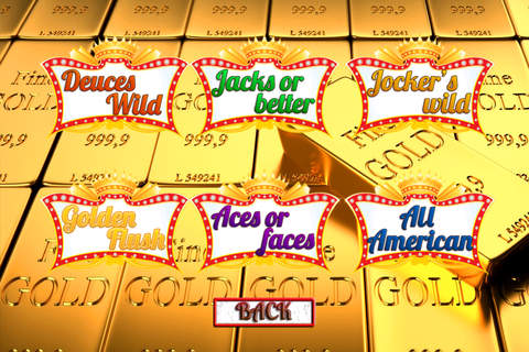 AAA Aace Gold Videopoker screenshot 3
