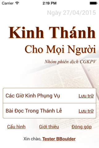 Kinh Thanh Cho Moi Nguoi screenshot 2
