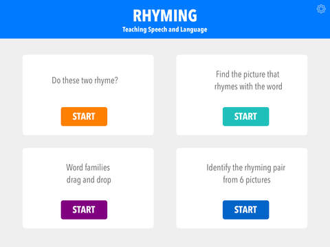 Rhyming Words by Teach Speech Apps
