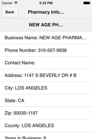 1-800-MEDIGAP Pharmacy Finder screenshot 2
