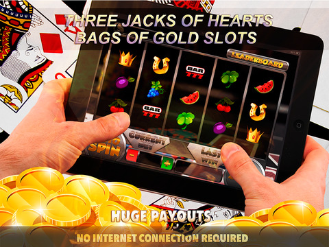 【免費遊戲App】Three Jacks of Hearts Bags of Gold Slots - FREE Slot Game A Monopoly of Money Blast-APP點子