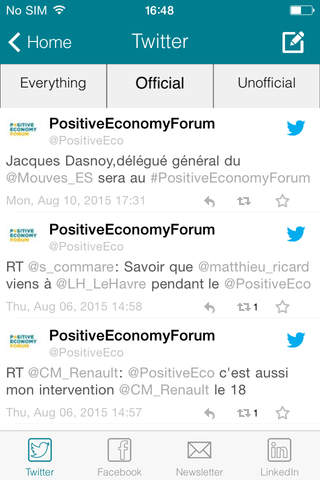 Positive Economy Forum – LHFORUM 2015 screenshot 2