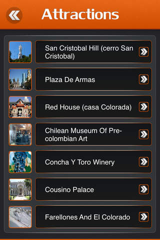 Santiago City Offline Travel Guide screenshot 3