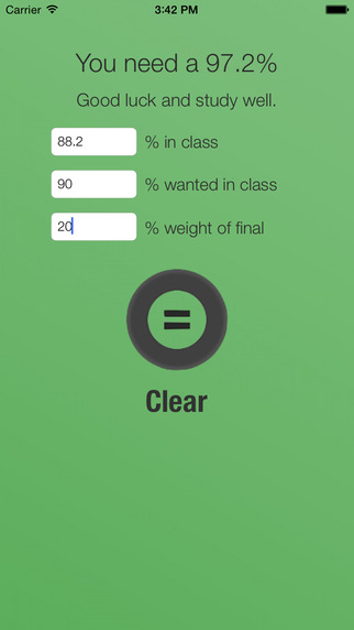 【免費生產應用App】Final Grade Calculator+-APP點子