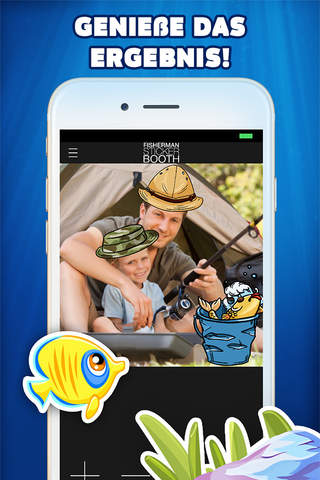 Fisherman Sticker Booth PRO screenshot 3