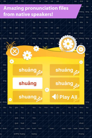Pinyin Chart - Learn all Chinese pronunciations screenshot 3