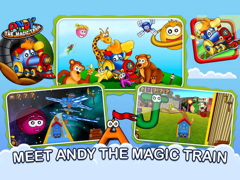 免費下載遊戲APP|Andy The Magic Train is a game for kids to learn to identify animals, colours, alphabet and shapes on english and spanish app開箱文|APP開箱王