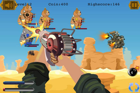 Space Guardians of Time: Robot Cowboys Shooter- Pro screenshot 4