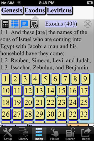 Bible YLT version (Young's) screenshot 4