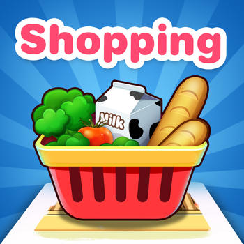 KidsBook: Go Shopping -  Interactive HD Flash Card Game Design for Kids 遊戲 App LOGO-APP開箱王