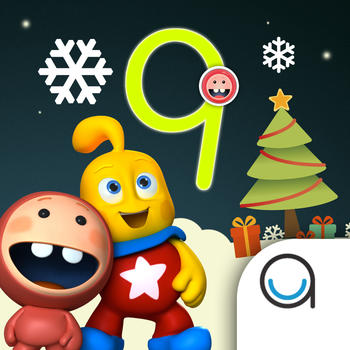 Icky Snow Trace - Learn 1234 Numbers - Christmas Edition LOGO-APP點子