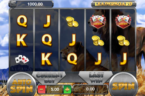 King Animals Slots - FREE Slot Game Premium World screenshot 2
