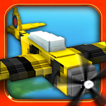 MC Airplane Racing Free - Mine Mini Pocket Air Craft Survival Game LOGO-APP點子