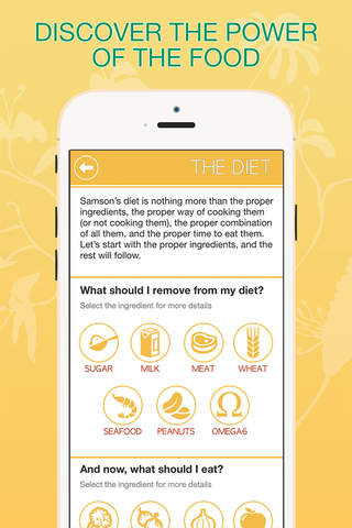 Samson's Diet - Let the food be your medicine screenshot 4