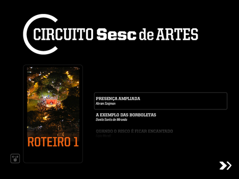 Circuito Sesc de Artes screenshot 2