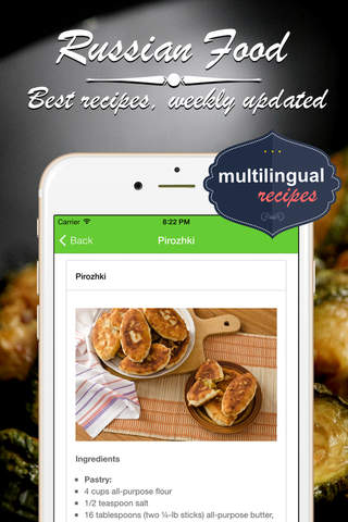 Rusian Cookbook. Quick and Easy Cooking Best recipes & dishes. screenshot 4