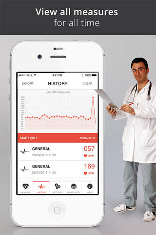 Heart Rate - Monitor Your Heartbeat screenshot 2