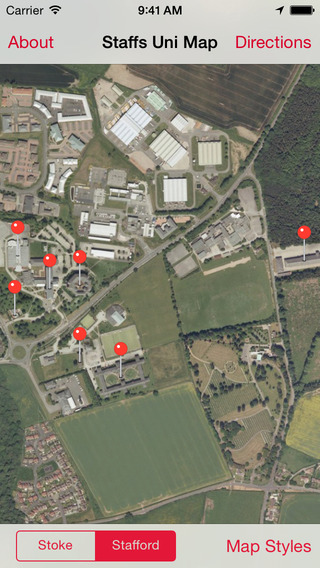 免費下載教育APP|Staffordshire University Maps app開箱文|APP開箱王