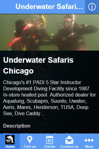 Underwater Safaris Chicago screenshot 2